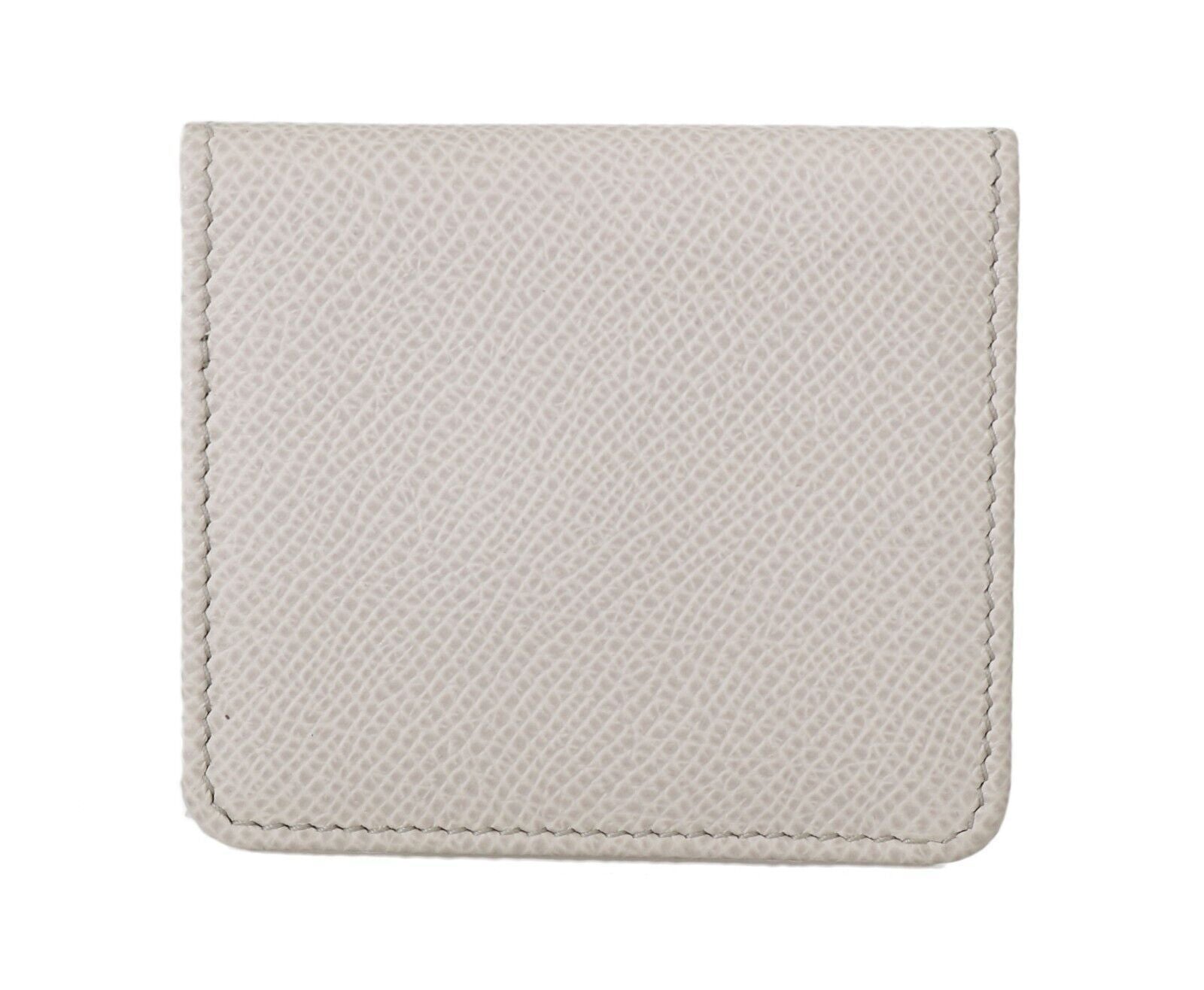 Chic White Leather Condom Case Wallet