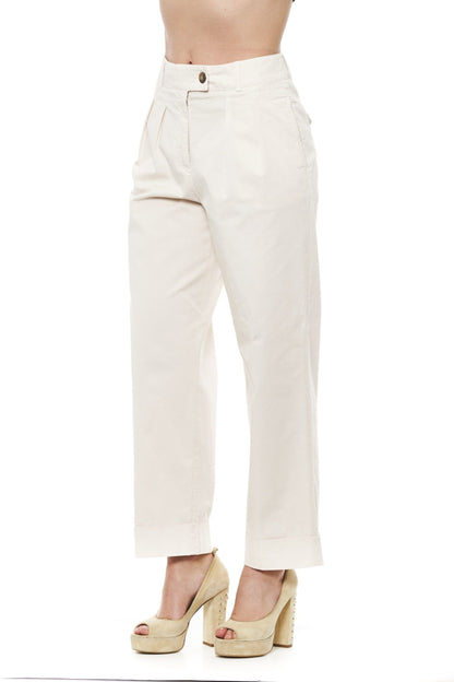 Peserico Beige Wide Palazzo Pants