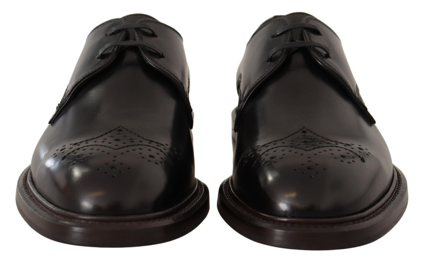 Elegant Black Derby Dress Shoes