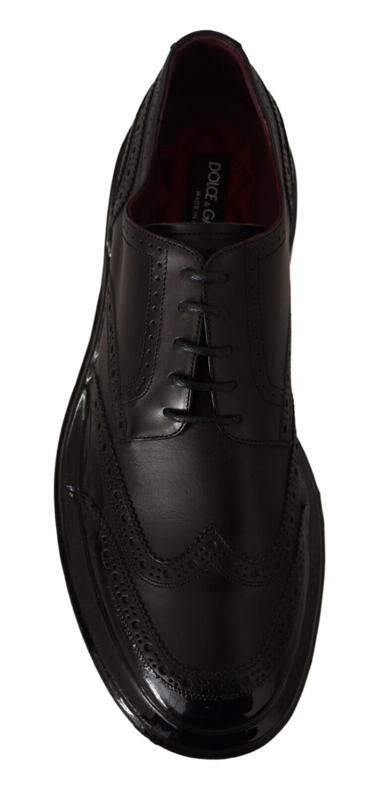 Elegant Calfskin Derby Oxford Wingtips