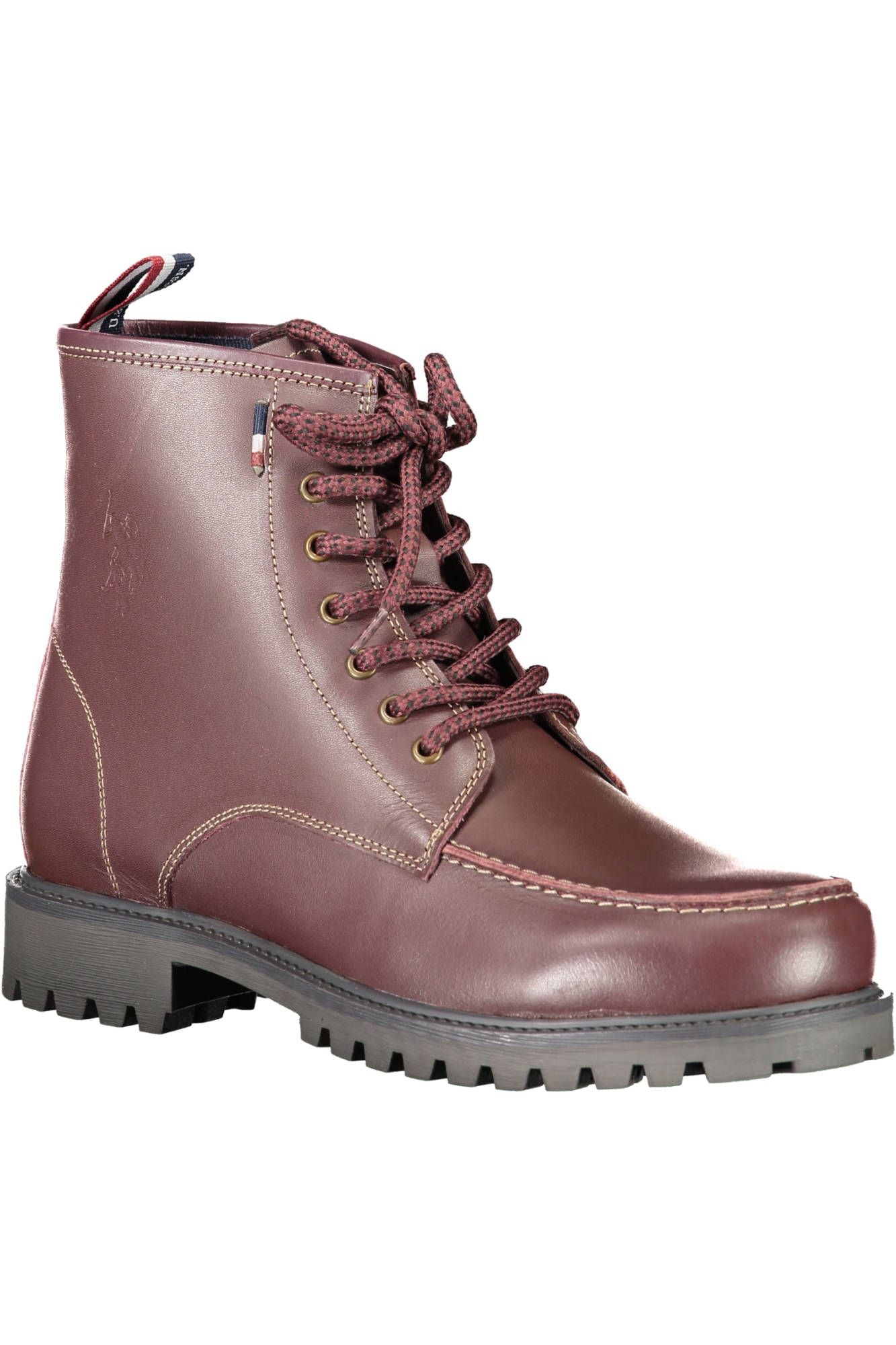 Red Leather Men Boot