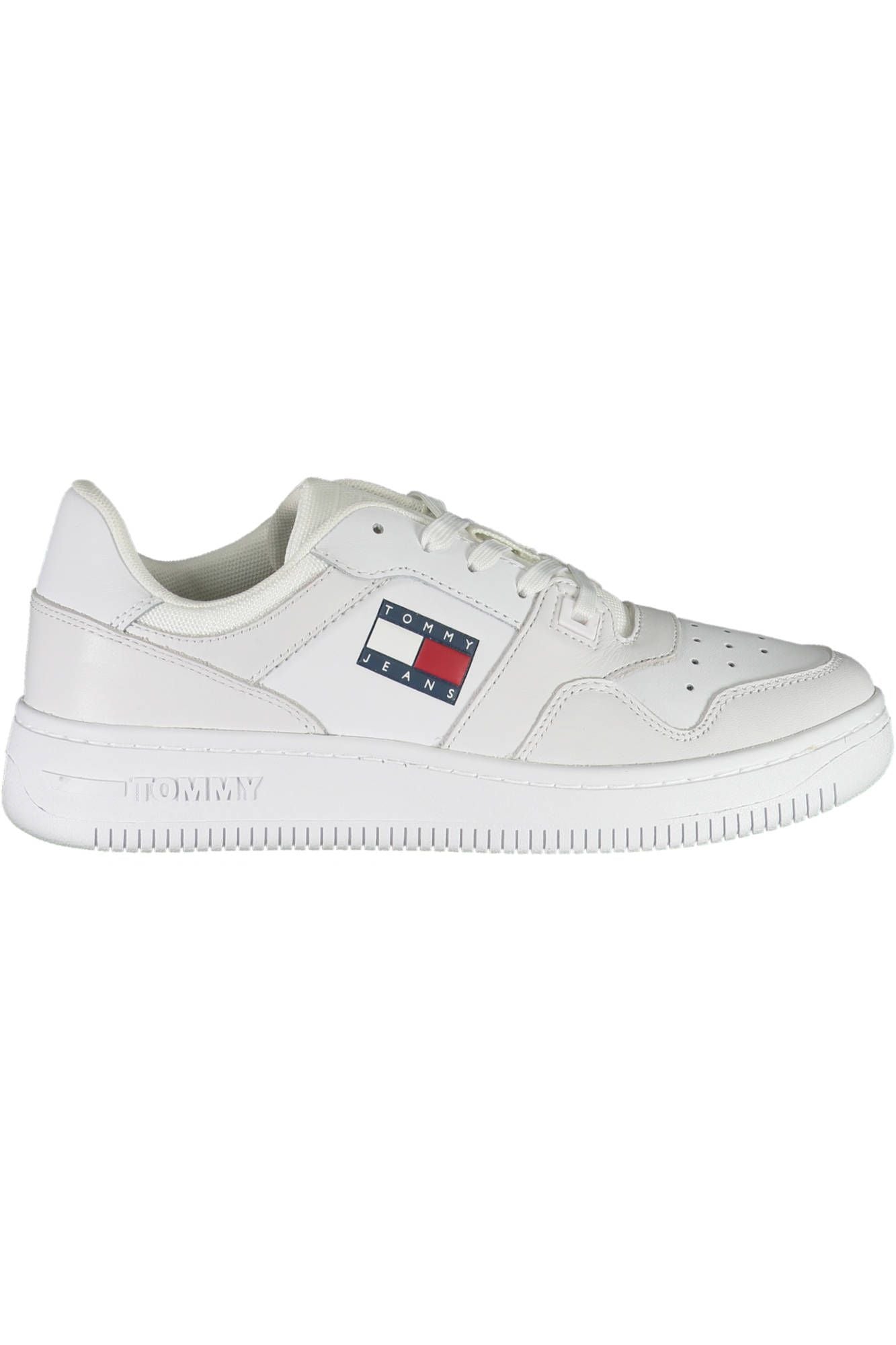 White Leather Men Sneaker