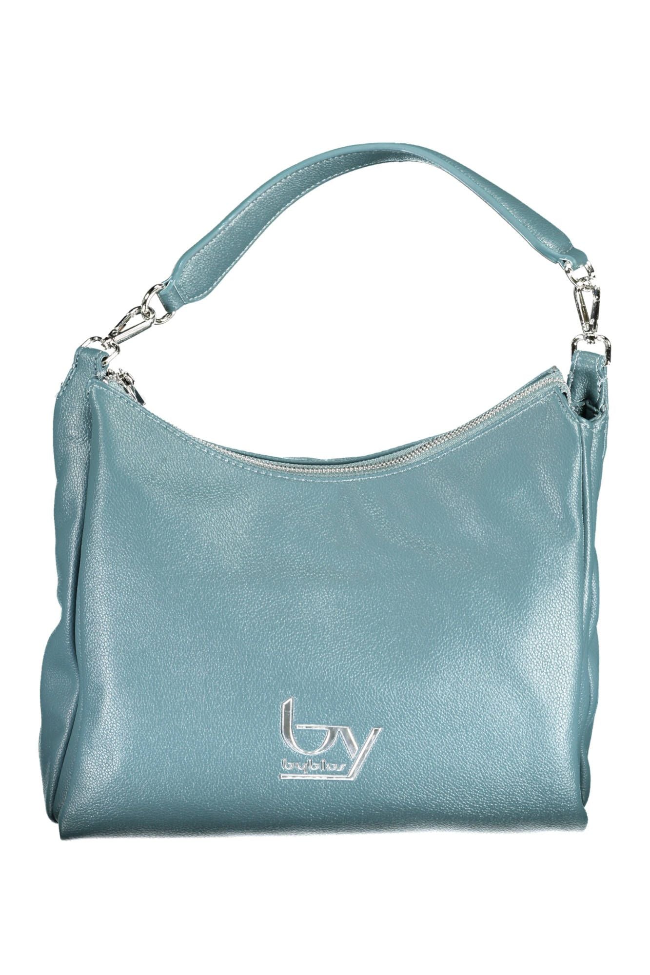 Blue Polyethylene Women Handbag