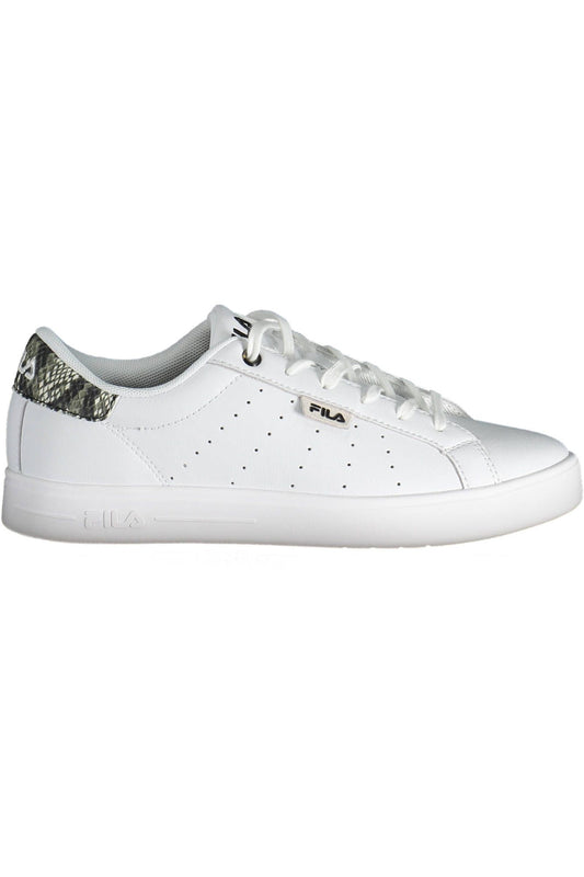 White Leather Women Sneaker