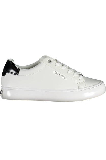 White Leather Women Sneaker