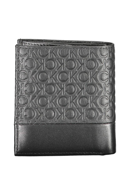 Black Leather Men Wallet