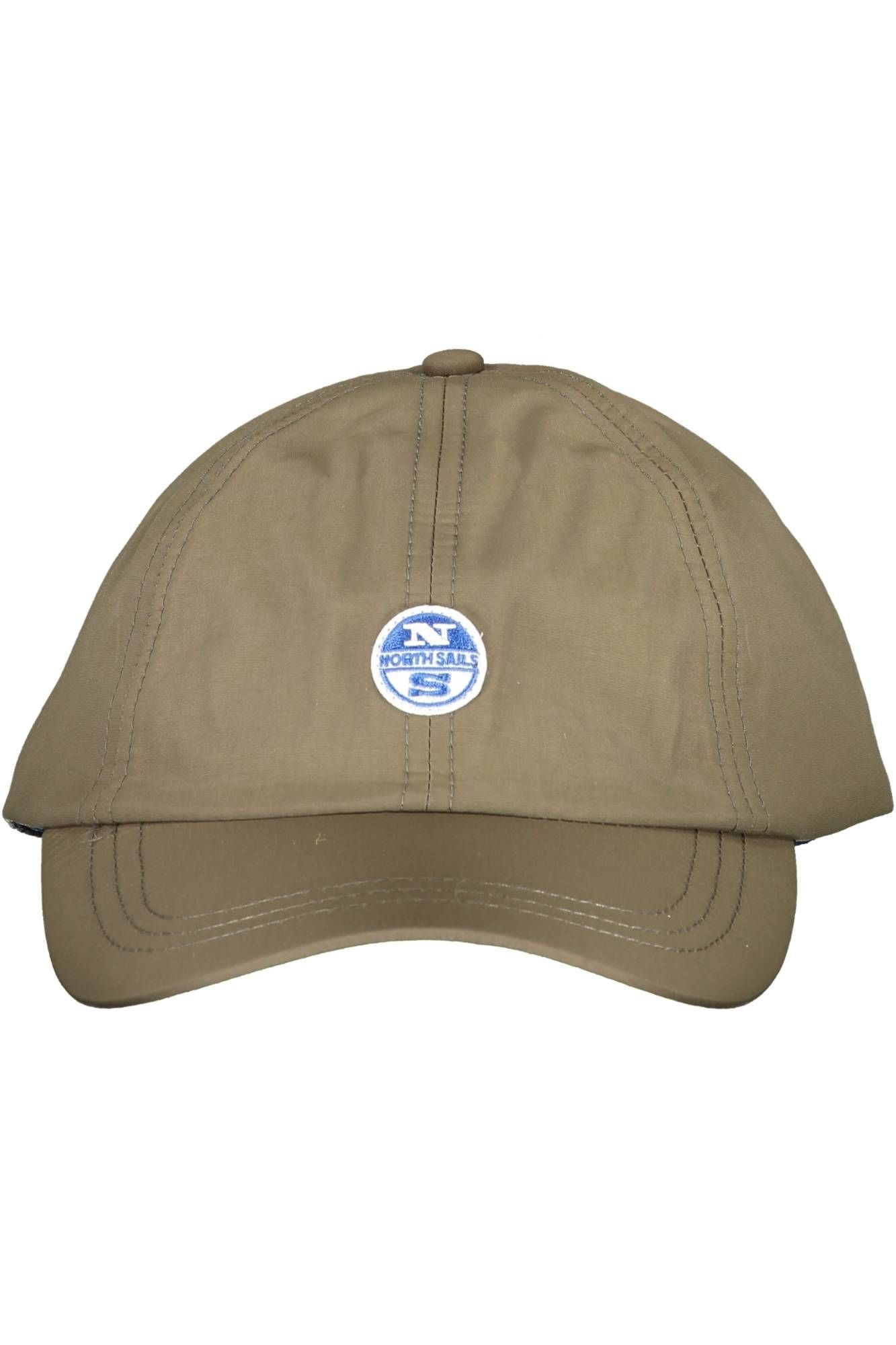 Green Polyamide Men Cap