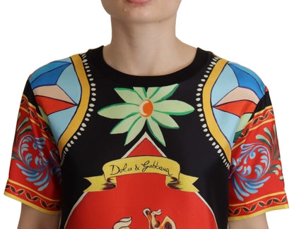 Glamourous Multicolor Silk Top