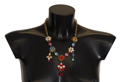 Elegant Floral Statement Necklace