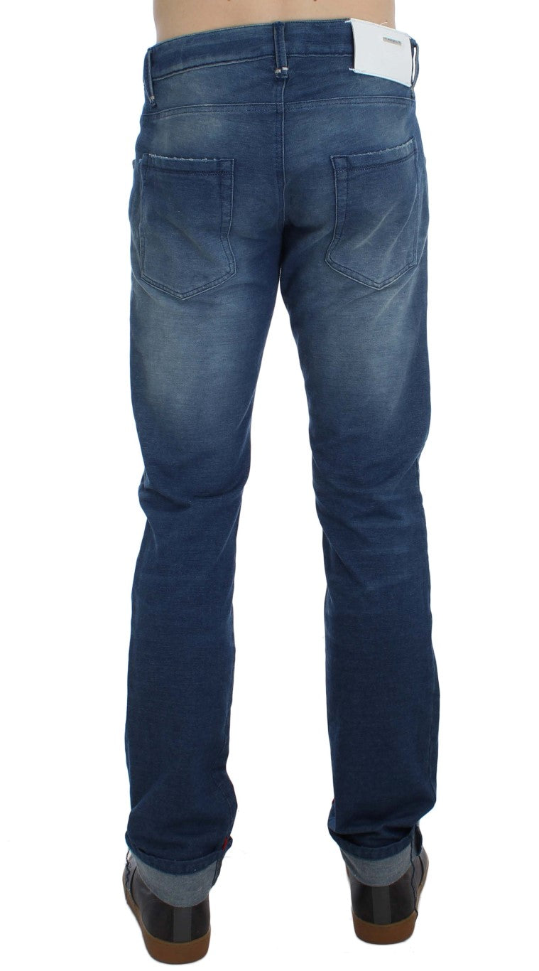 Slim Fit Blue Wash Italian Denim