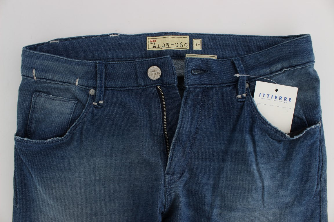 Slim Fit Blue Wash Italian Denim