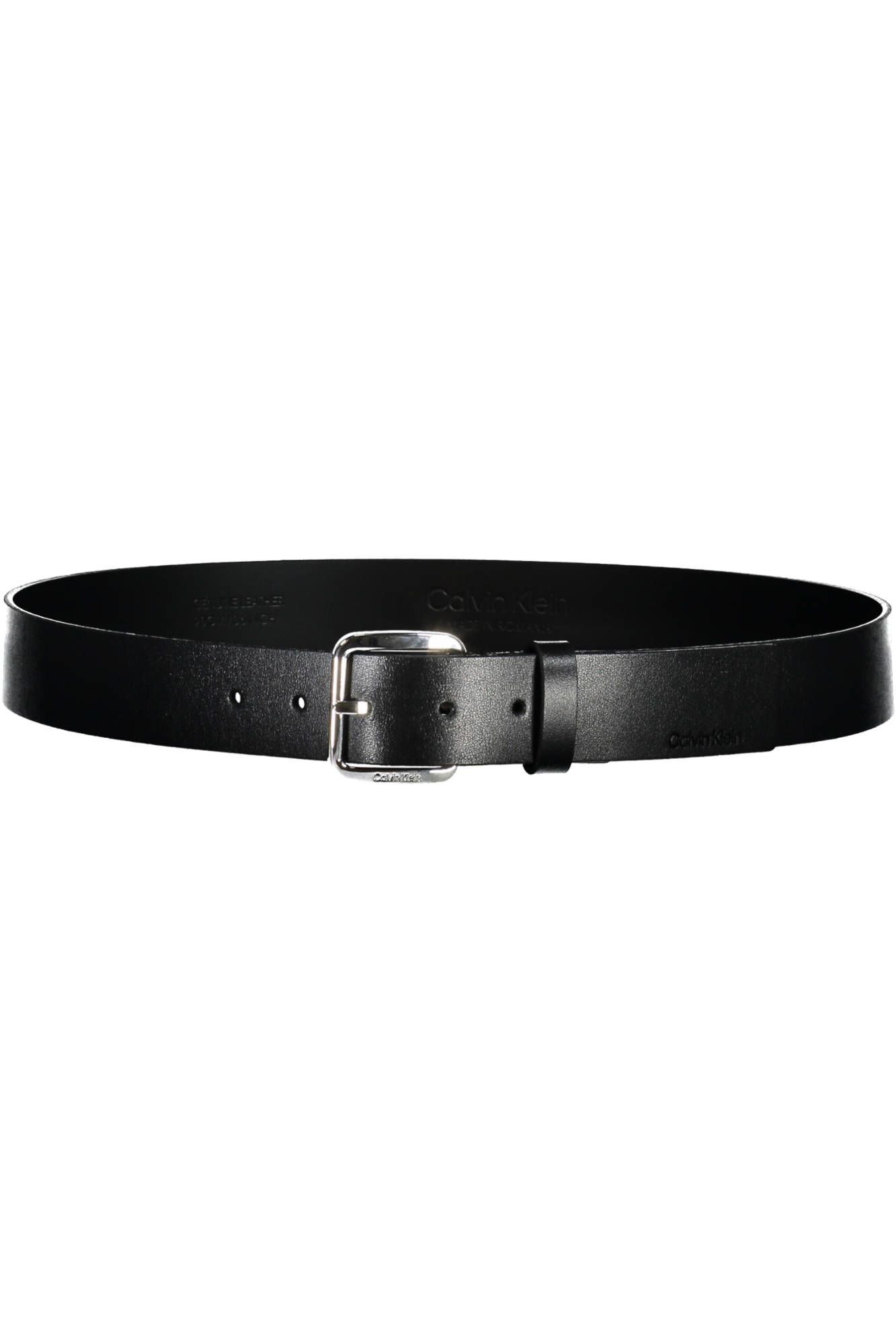 Black Leather Men Belt