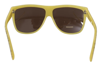 Stellar Chic Square Sunglasses in Yellow