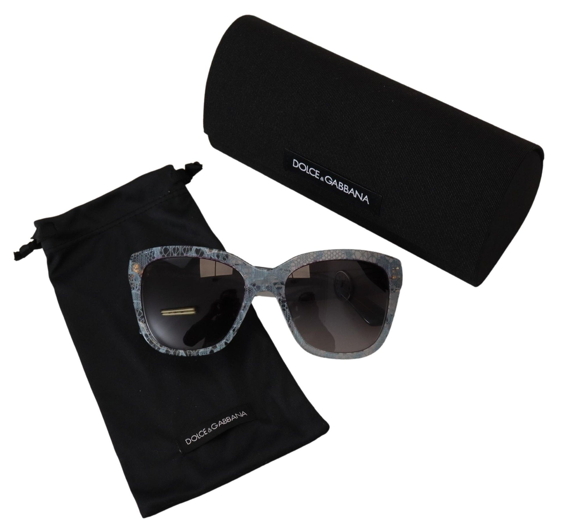 Elegant Sicilian Lace-Infused Women's Sunglasses