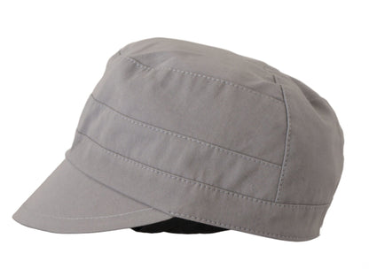 Elegant Gray Newsboy Cap - Classic Accessory