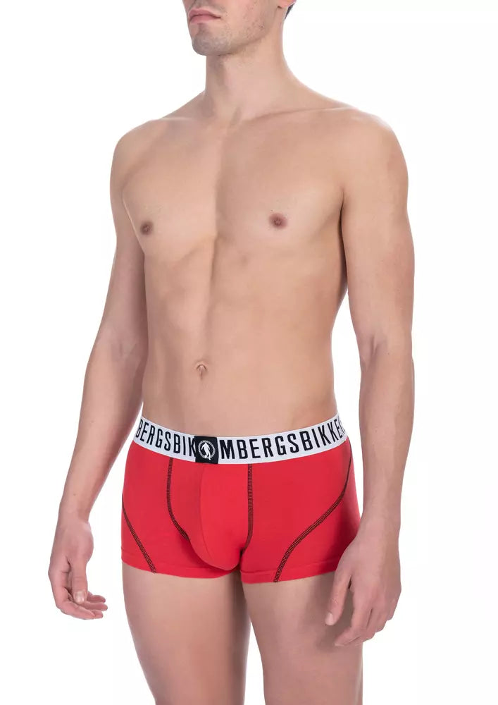 Red Cotton Men Underwear Pack