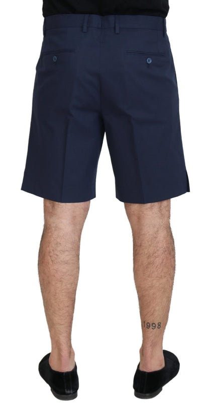 Elegant Blue Chino Shorts