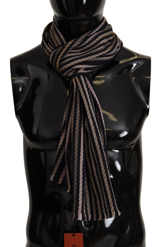 Authentic Multicolor Wool Mens Scarf