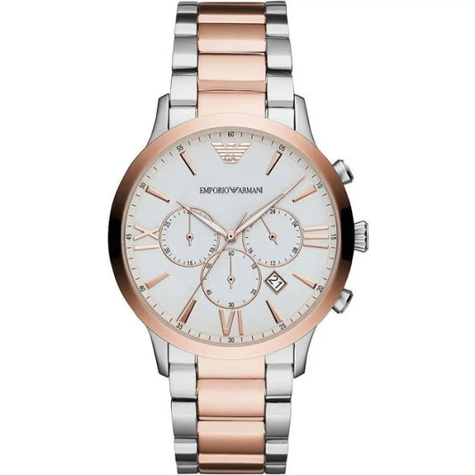 Elegant Two-Tone Timepiece for Men