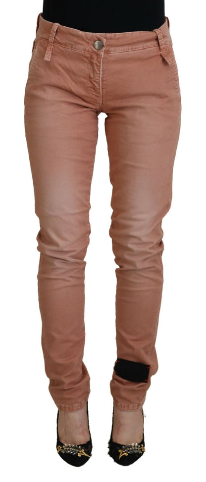 Chic Slim Fit Cotton Stretch Pants