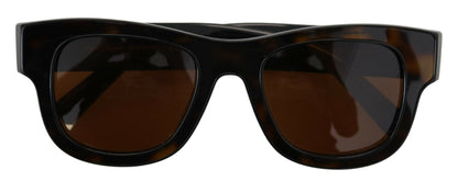 Chic Brown Acetate Sunglasses