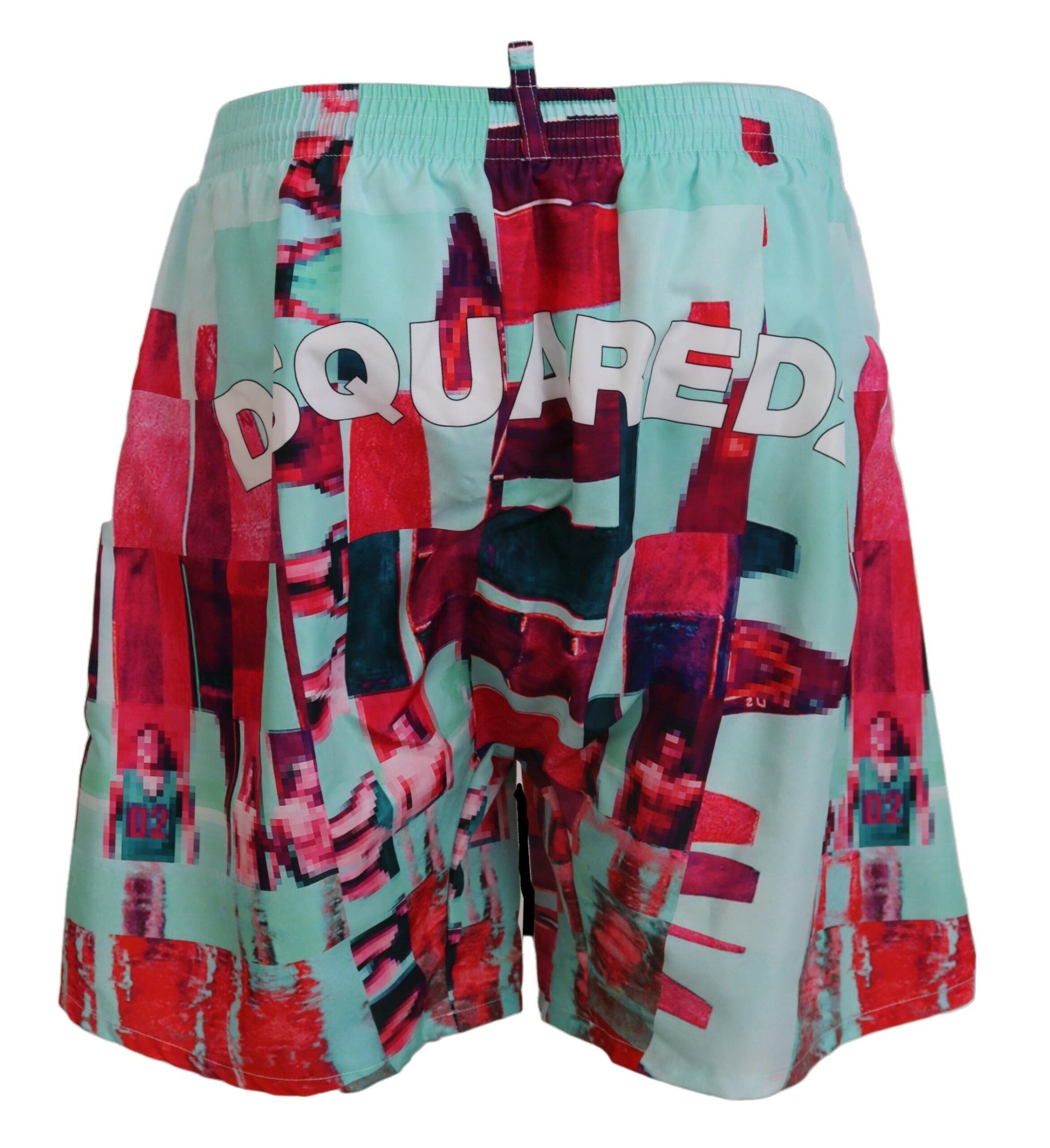 Multicolor Printed Swim Shorts Boxer