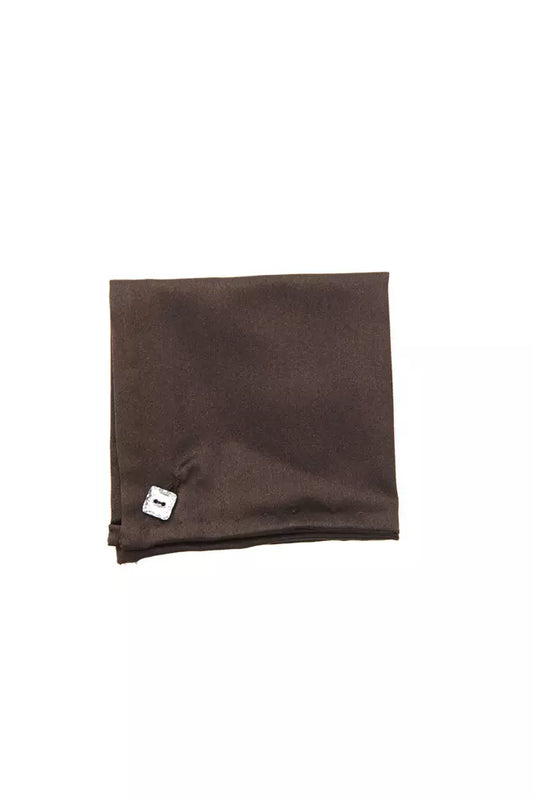 Brown Sisal Mens Pochette