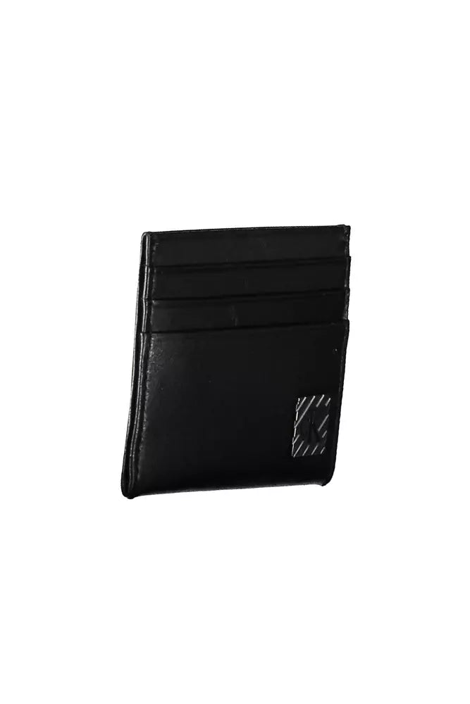 Black Leather Men Wallet