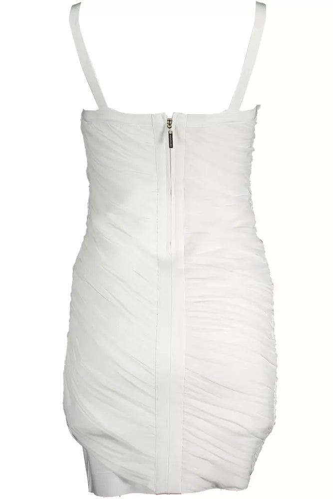 White Viscose Women Dress