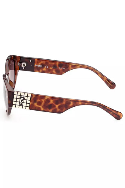 Brown Injected Women Sunglass