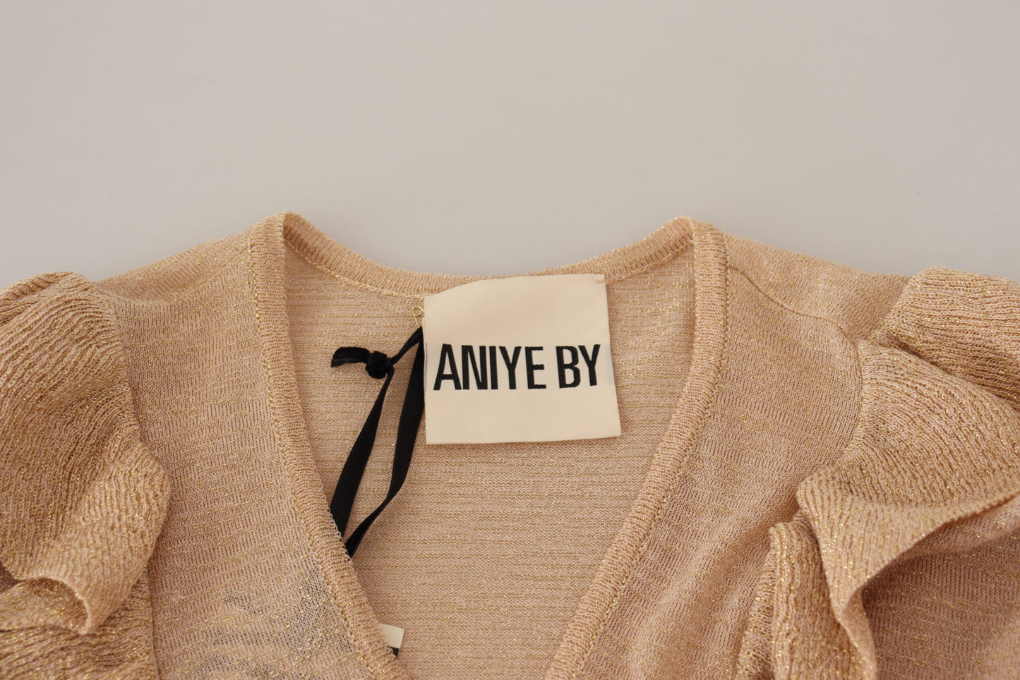 Chic Beige Long Sleeve Open Front Cardigan