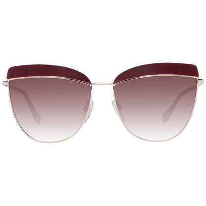 Burgundy Women Sunglasses