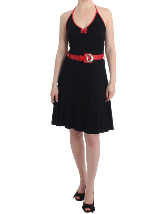 Elegant Black Palladio Knee-Length Dress