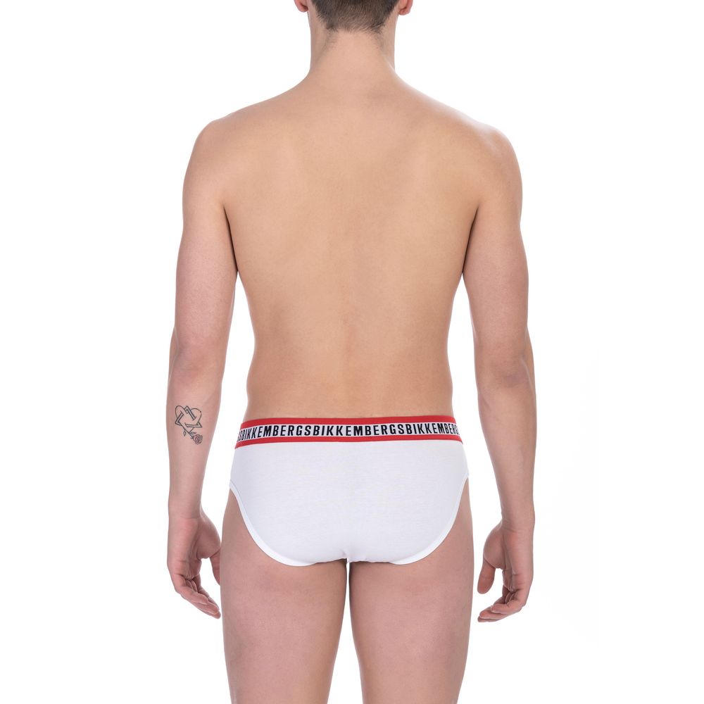 "White Cotton Men Brief"