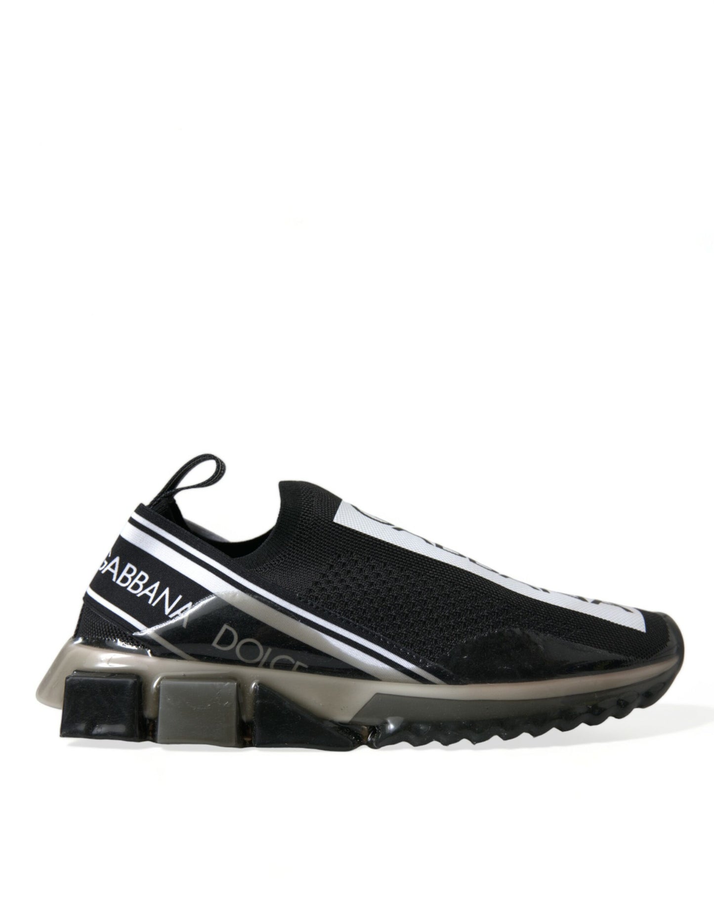 Elegant Black & White Sorrento Sneakers