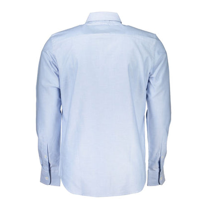 Light Blue Cotton Men Shirt