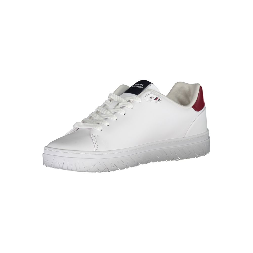 White Leather Men Sneaker