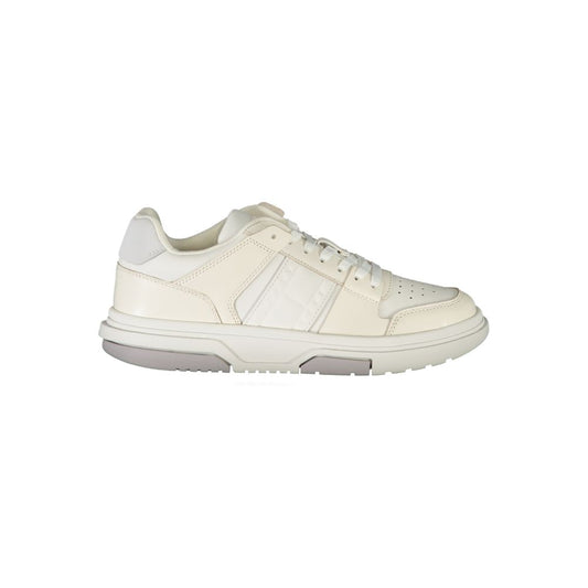 White Leather Womens Sneaker