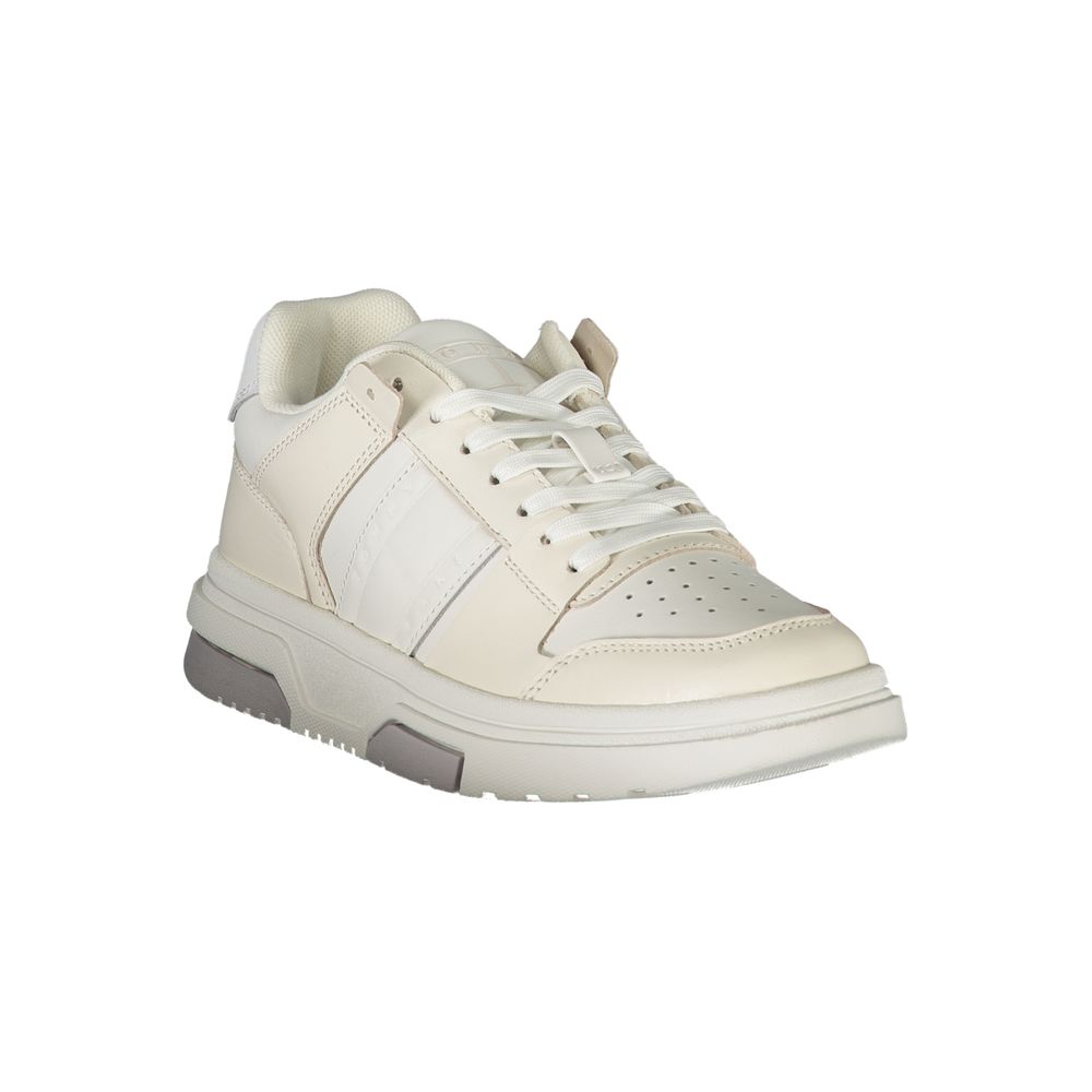 White Leather Womens Sneaker