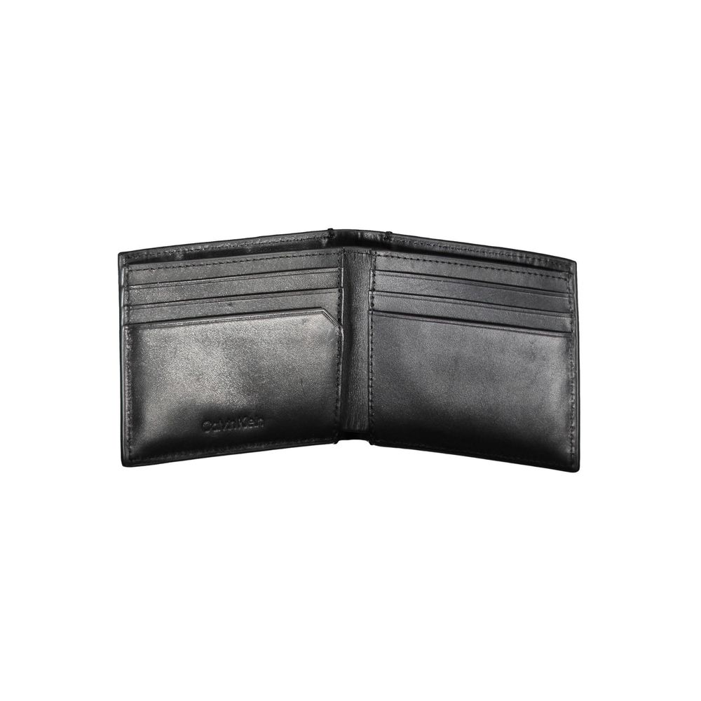 Sleek Black RFID-Blocking Wallet