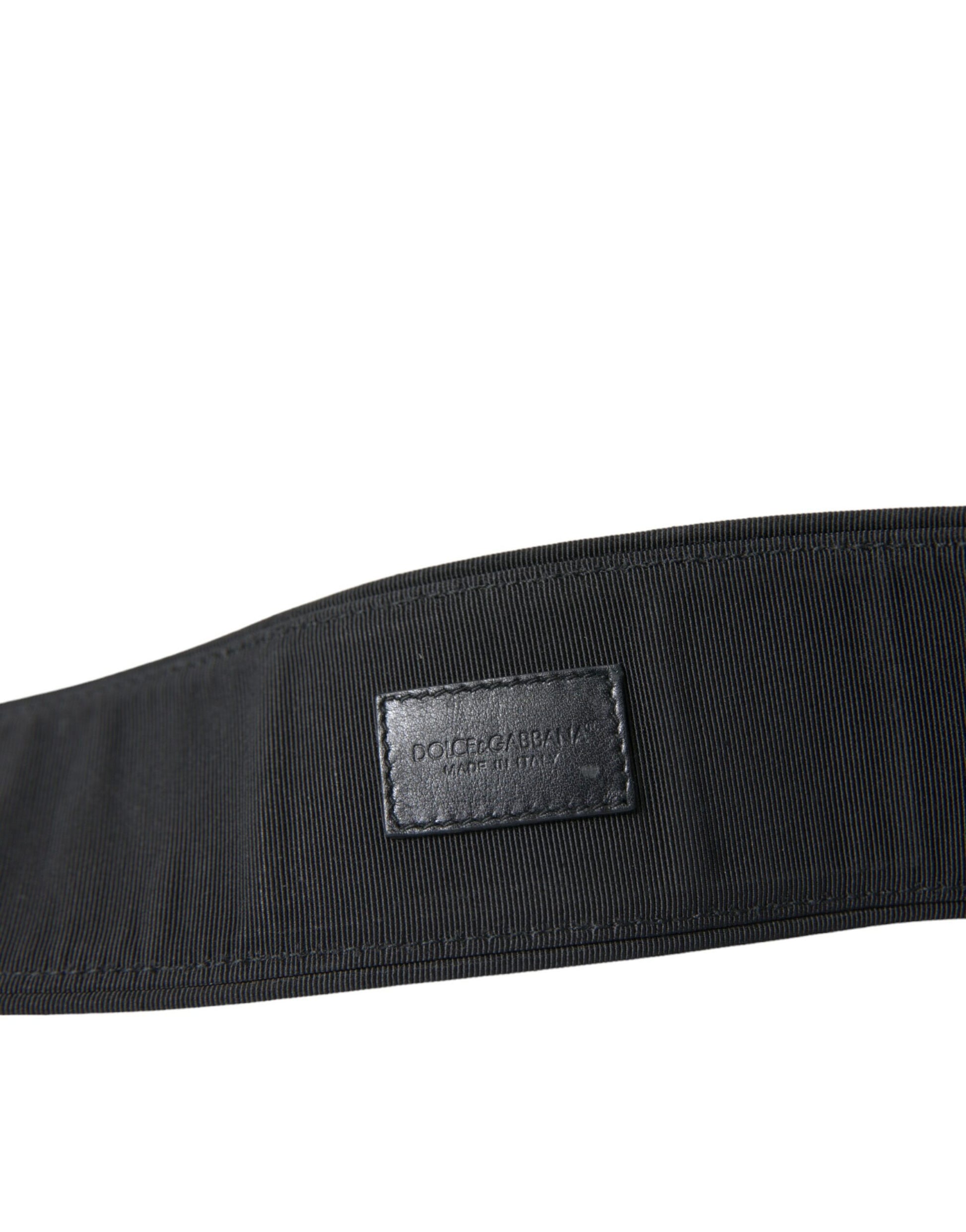 Elegant Suede Waist Belt in Timeless Black