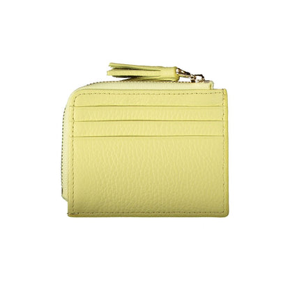 Yellow Leather Wallet