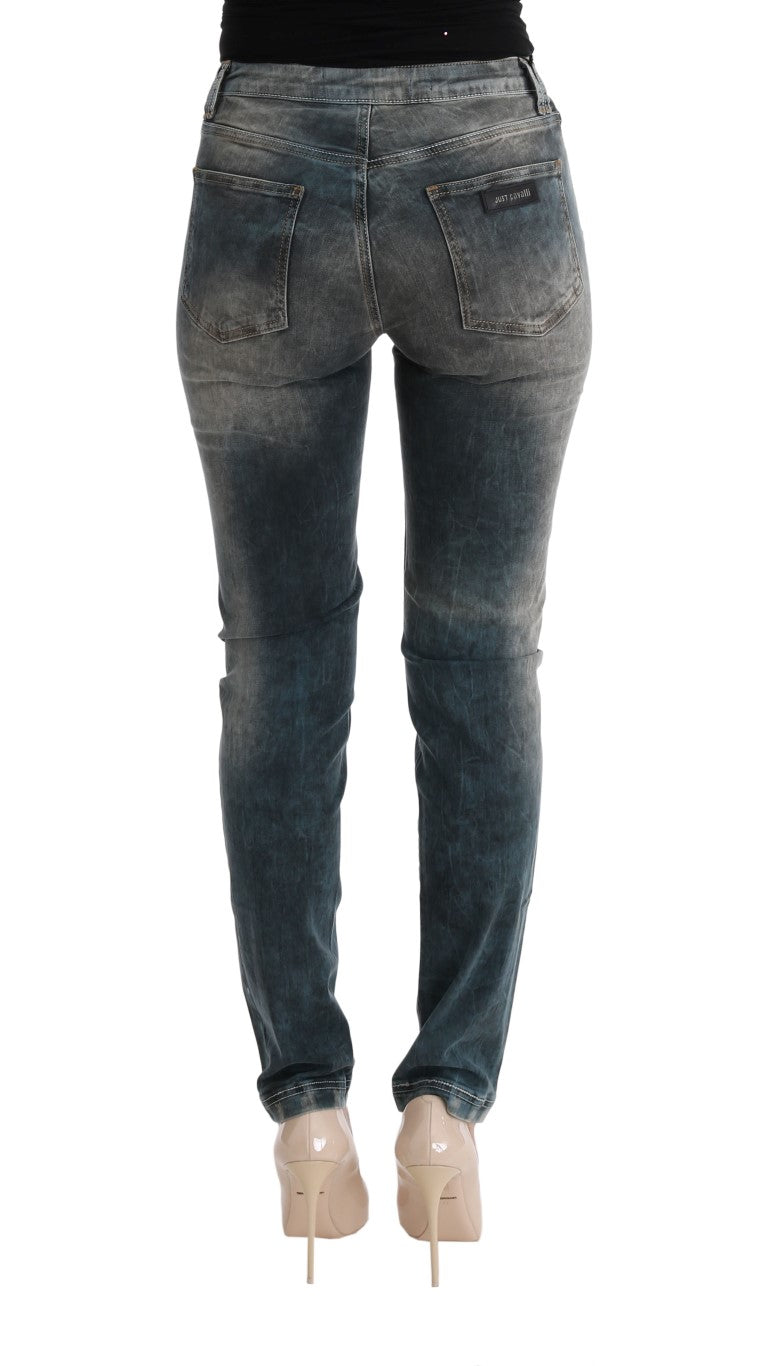 Chic Blue Wash Slim Fit Jeans