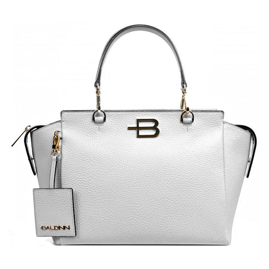 Elegant Textured Calfskin Handbag