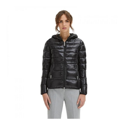 Black Nylon Women Jacket