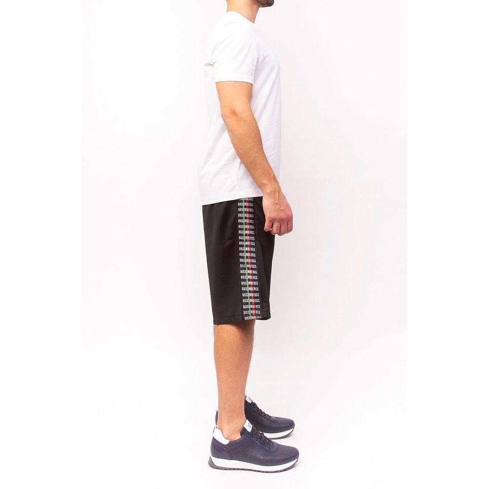 Sleek Anniversary Striped Bermuda Shorts