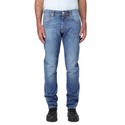 Blue Cotton Men's Jean