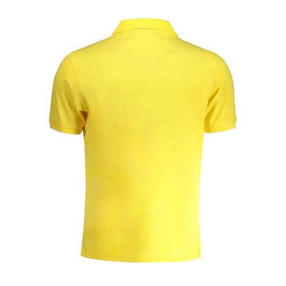 Yellow Cotton Polo Shirt