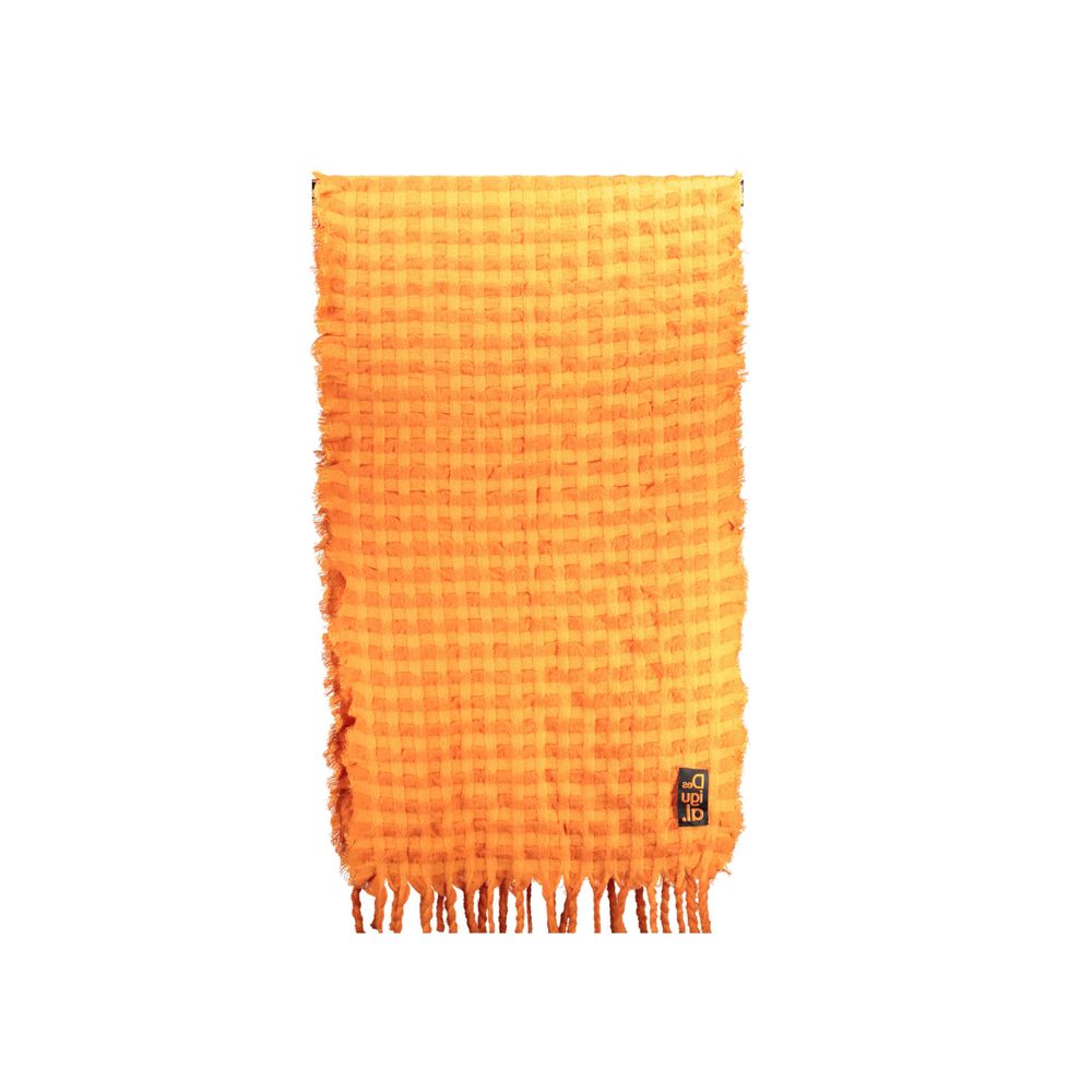 Orange Polyester Scarf