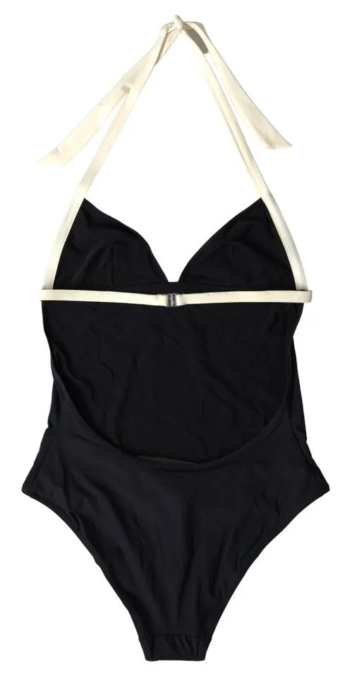 Black Women Beachwear Bikini Swimsuit One Piece